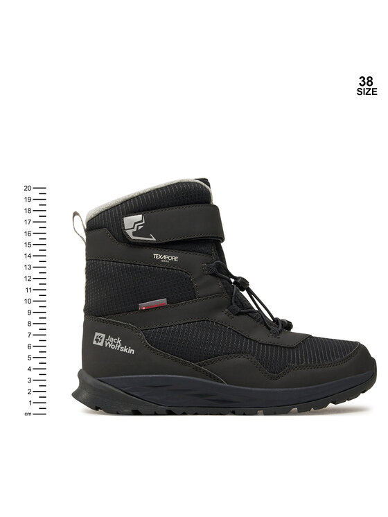 Jack Wolfskin Снігоходи Jack Wolfskin Polar Bear-B Texapore High Vc K A62145 Чорний