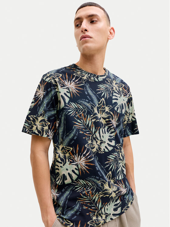 Jack & Jones Jack & Jones Camiseta Honolulu 12288089 Azul marino Regular Fit