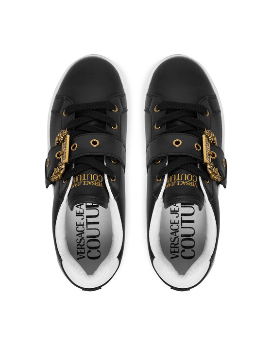 Versace Jeans Couture Снікерcи Versace Jeans Couture 80VA3SK9 ZPB76 G89 Чорний