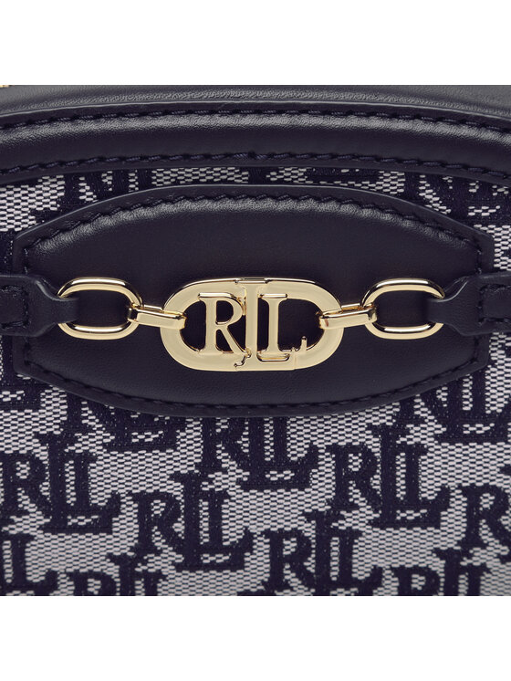 LAUREN RALPH LAUREN Kabelka Lauren Ralph Lauren Jordynn 20 431876433008 Tmavomodrá