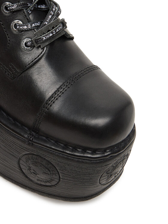 NEW ROCK Черевики NEW ROCK M-MILI083CCT-C18 Чорний