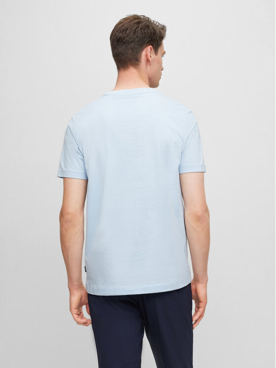 BOSS Boss Футболка Thompson 50468347 Блакитний Regular Fit