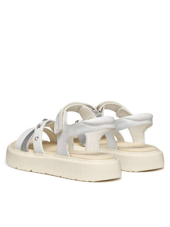 Geox Sandali Geox J Kodette Gir J45DBI 000BC C0007 D Bianco