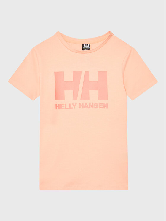 Helly Hansen Helly Hansen Marškinėliai Logo 41709 Oranžinė Regular Fit