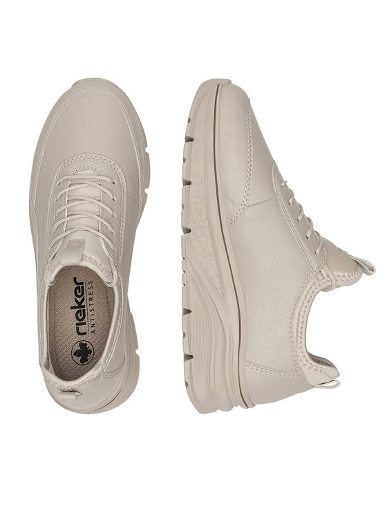 Rieker Sneakersy Rieker 48050-60 Béžová