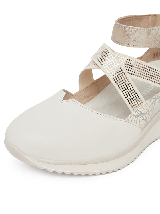 Remonte Polobotky Remonte D2411-81 Béžová