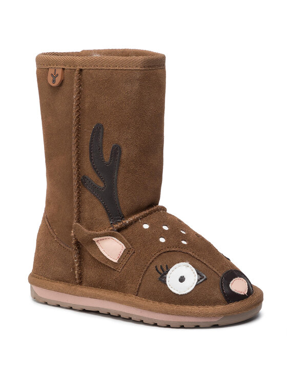 EMU Australia Μπότες Χιονιού EMU Australia Deer K12073 Καφέ
