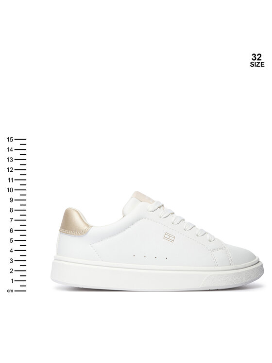 Tommy Hilfiger Sneakersy Tommy Hilfiger T3A9-35073-1355X048 S Biały