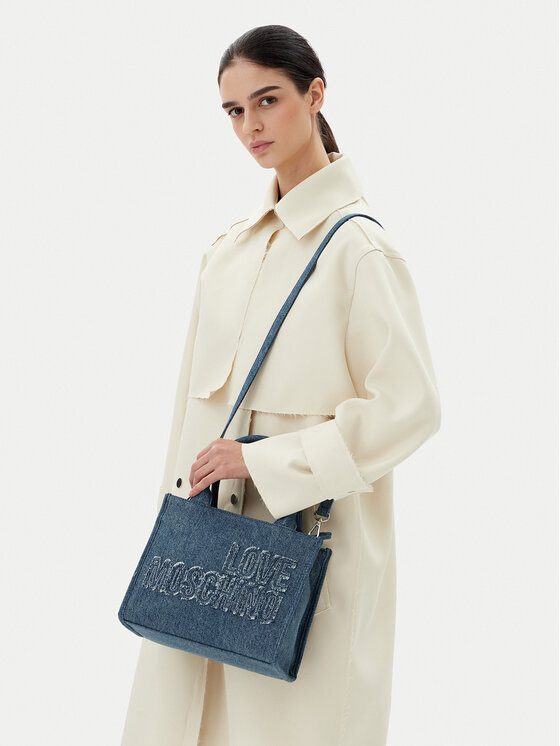 LOVE MOSCHINO Ročna torba LOVE MOSCHINO JC4244PP0MKM0750 Modra