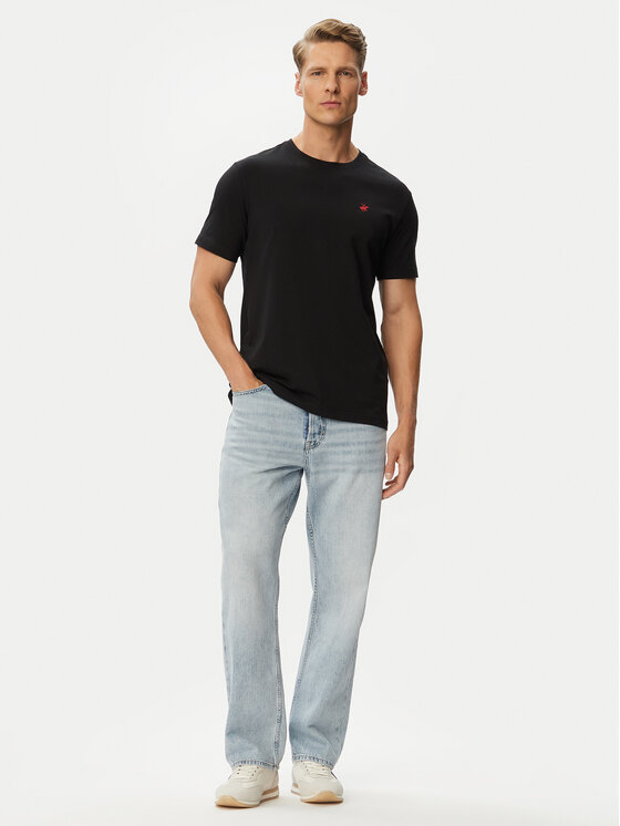 Beverly Hills Polo Club Beverly Hills Polo Club Футболка P-SS26M-TS5022 Чорний Regular Fit