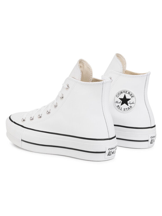 Converse Кеди Converse Chuck Taylor All Star Lift Clean Hi 561676C Білий