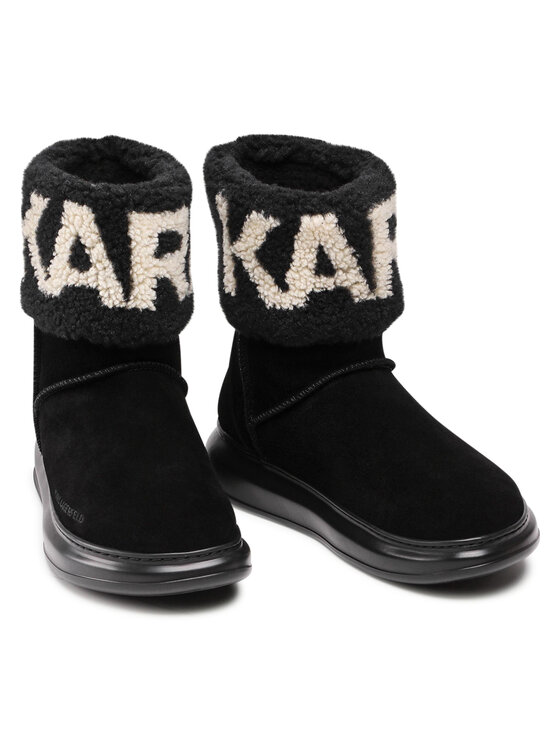 KARL LAGERFELD Снігоходи KARL LAGERFELD KL44552 Чорний