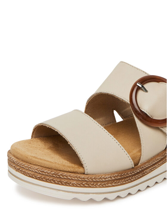 Remonte Šľapky Remonte D0Q51-80 Béžová