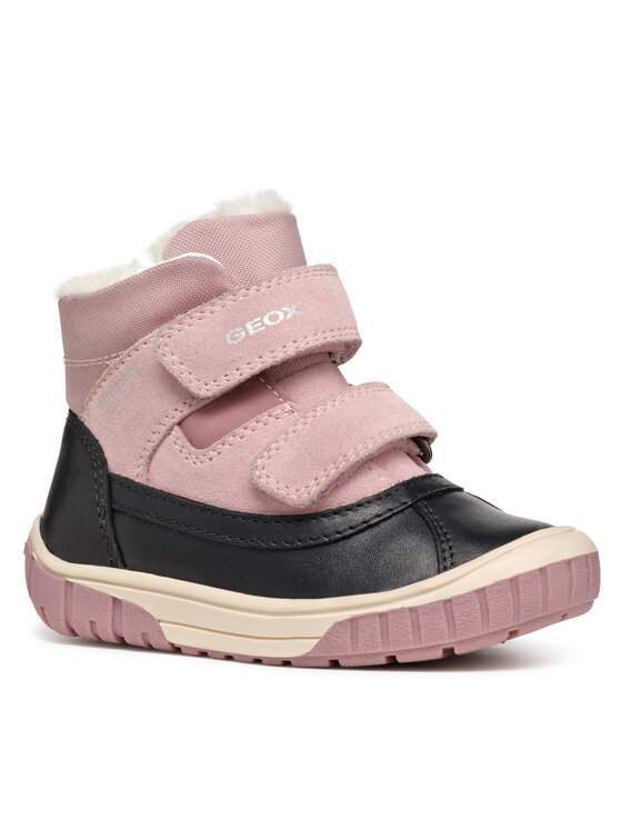 Geox Čižmy Geox B Omar Girl Wpf B462LC 022FU C0724 S Čierna