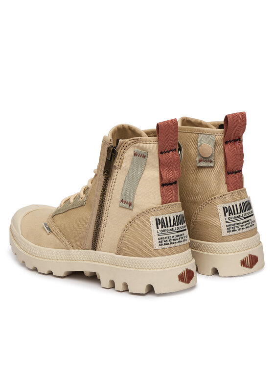 Palladium Черевики туристичні Palladium Pampadetroitzip Su 94612-221-M Бежевий