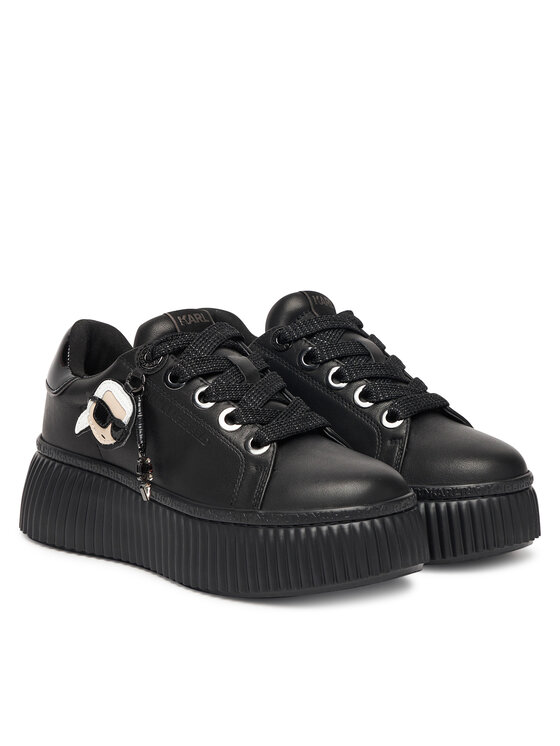 KARL LAGERFELD Снікерcи KARL LAGERFELD KL42376T Чорний