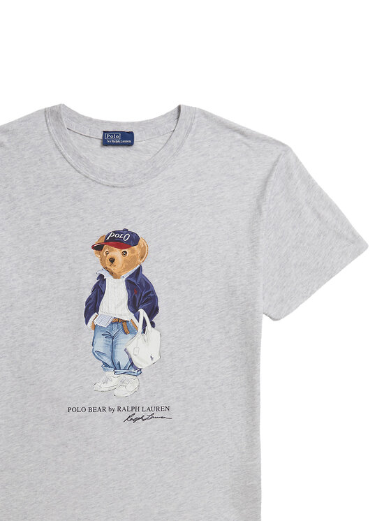 Polo Ralph Lauren Polo Ralph Lauren Camiseta 211A96261001 Gris Slim Fit