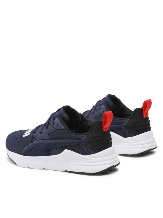 Puma Sneakersy Puma Wired Run Pure Jr 390847 03 Granatowy