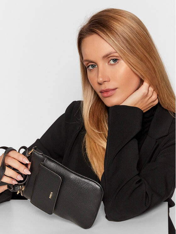 Furla Ročna torba Furla Babylon WE00140-HSF000-O6000-1-007-20-CN-E Črna