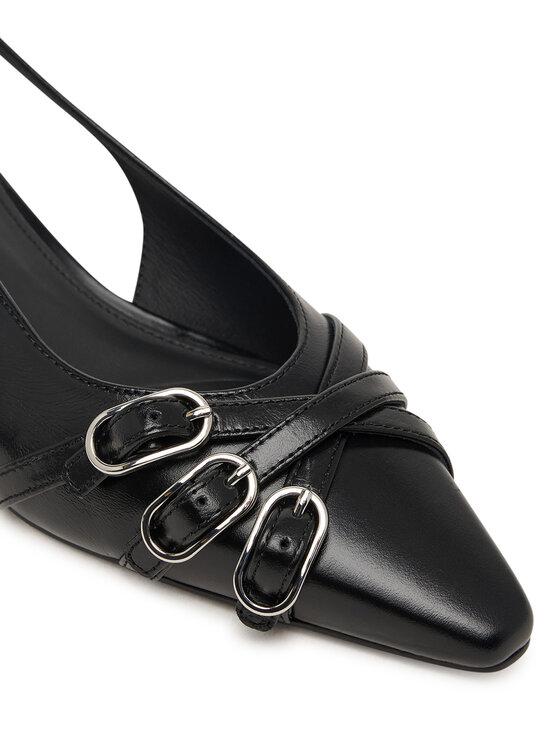 Tommy Jeans Décolleté Tommy Jeans Tjw Sling Back Kitten Heels EN0EN03171 Nero