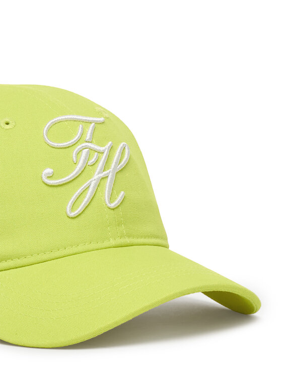 Tommy Hilfiger Šiltovka Tommy Hilfiger Logo Embroidery Baseball Cap AW0AW18338 Zelená