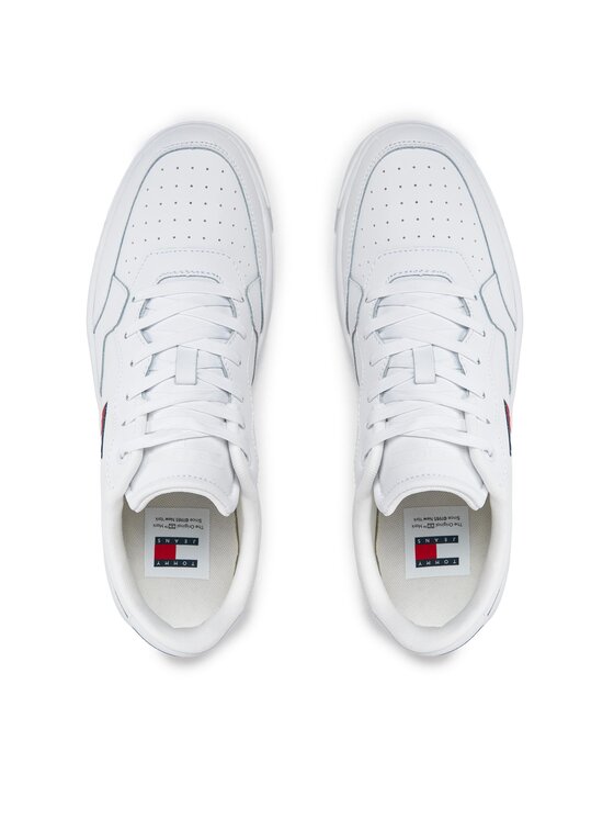 Tommy Jeans Snīkeri Tommy Jeans Retro Ess EM0EM01397 Balts
