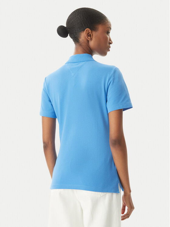 Tommy Hilfiger Tommy Hilfiger Polo 1985 WW0WW43225 Azul Slim Fit