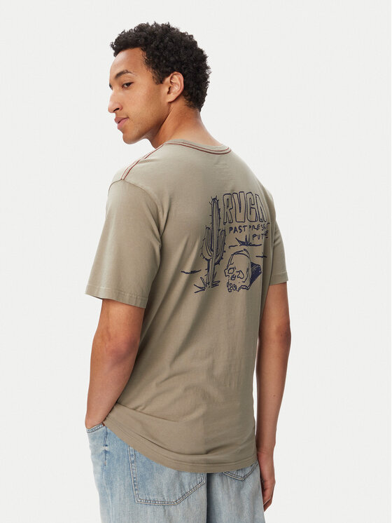 RVCA RVCA Camiseta Deth Valley 23A351532 Verde Regular Fit
