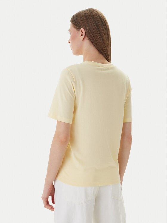 ONLY ONLY Camiseta 15270390 Amarillo Regular Fit