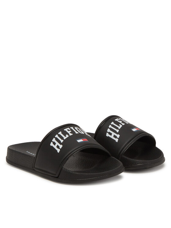 Tommy Hilfiger Παντόφλες Tommy Hilfiger T3X0-33916-1172 Μαύρο