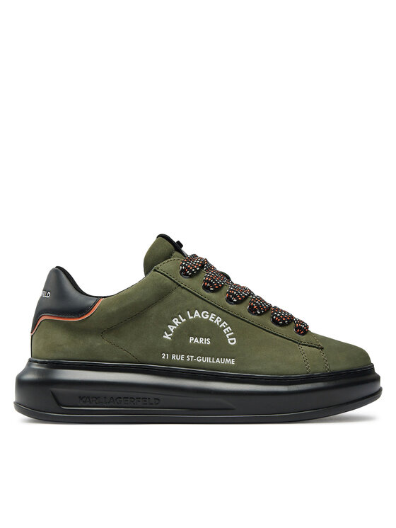 KARL LAGERFELD Sneakersy KARL LAGERFELD KL52536F Zielony