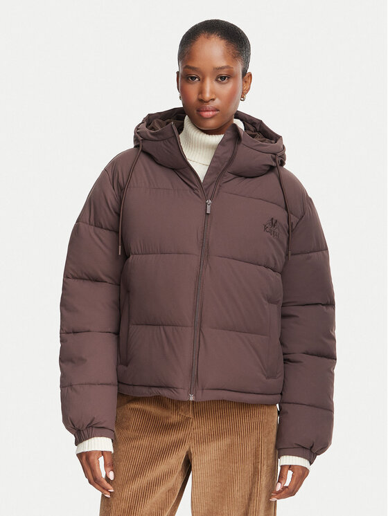 Kappa Kappa Zimska jakna Madelyn 332I8LW Smeđa Comfort Fit