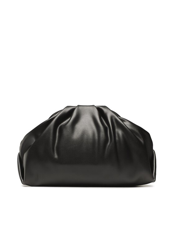 Calvin Klein Ročna torba Calvin Klein Soft Nappa Clutch K60K610159 Črna