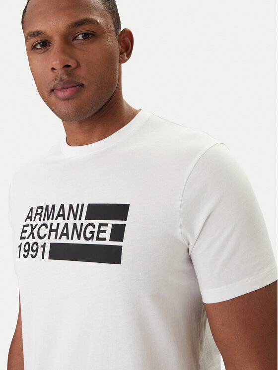 Armani Exchange Armani Exchange Camiseta XM002788 AF10356 U0009 Blanco Regular Fit