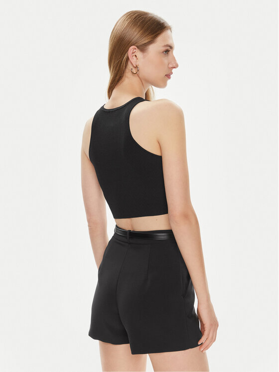 Elisabetta Franchi Elisabetta Franchi Top TK-06B-42E2 Nero Slim Fit