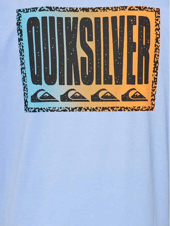Quiksilver Quiksilver T-shirt Long Fade EQYZT07670 Blu Regular Fit