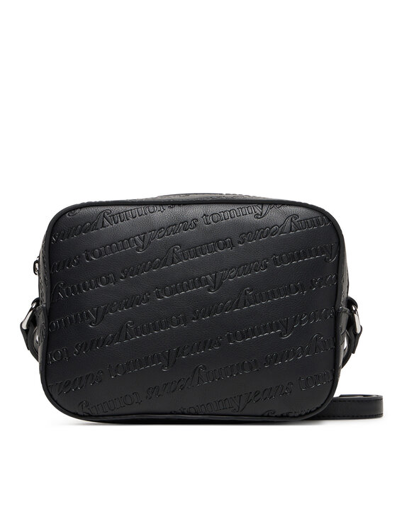 Tommy Jeans Torbica Tommy Jeans Tjw Must Aop Camera Bag AW0AW17865 Crna