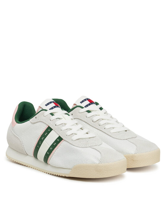 Tommy Jeans Laisvalaikio batai Tommy Jeans Tjw Low Profile Runner EN0EN02742 Balta