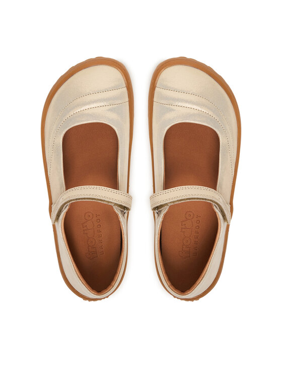 Froddo Балетки Froddo Barefoot Mary J G3140195-2 DD Золотий