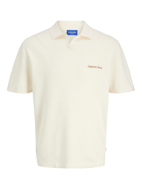 Jack & Jones Jack & Jones Polo Norrebro 12297926 Écru Relaxed Fit