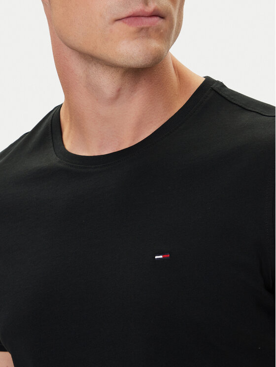 Tommy Jeans Tommy Jeans Camiseta DM0DM04411 Negro Slim Fit