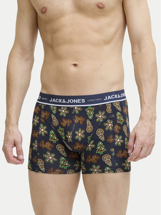 Jack & Jones Jack & Jones Conjunto de calzoncillos boxer Gingerbread 12285149 Negro