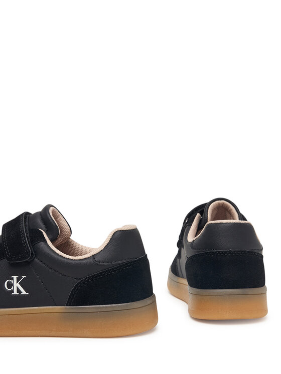 Calvin Klein Tenisice Calvin Klein Low Cut Velcro Sneaker V1X9-83443-0318 S Crna