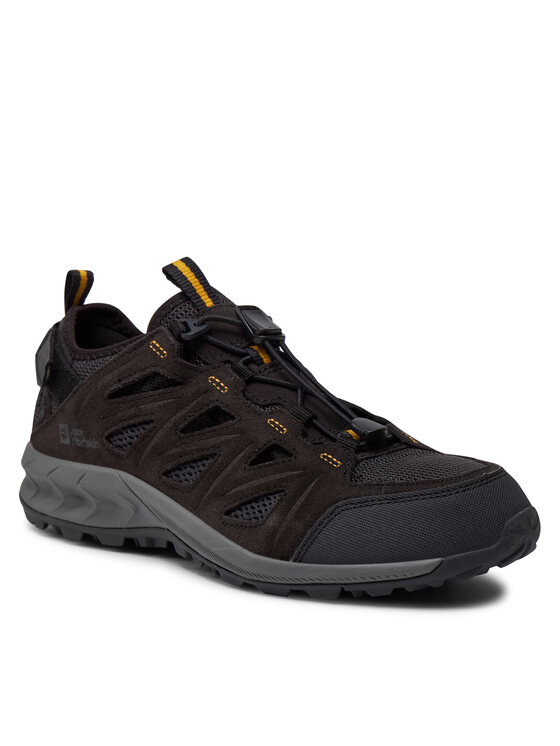 Jack Wolfskin Трекінгові черевики Jack Wolfskin Woodland 2 Hybrid Low M 4051301 Чорний