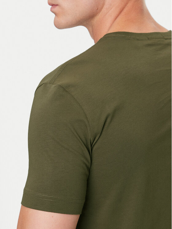 Gant Gant Camiseta Shield 2003184 Verde Regular Fit