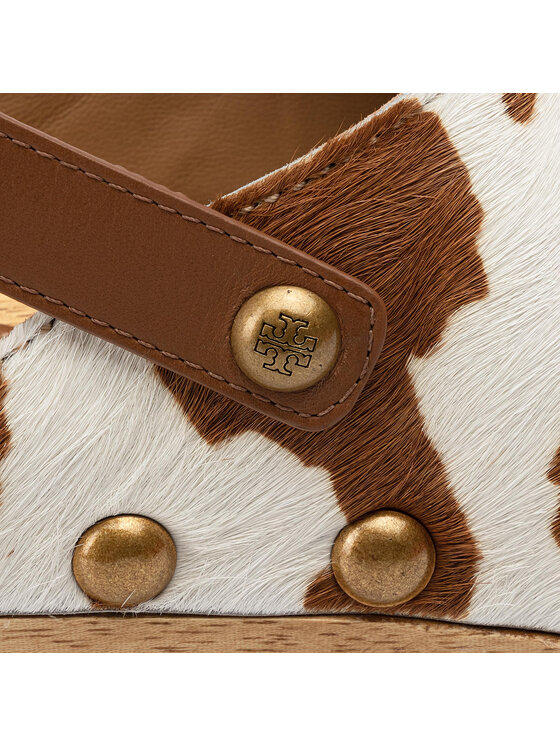 Tory Burch Сабо Tory Burch Blythe 50MM Studded Clog 56904 Білий
