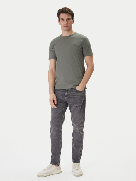 BOSS BOSS Camiseta Tales 50508584 Gris Regular Fit