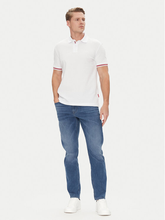 JOOP! Jeans JOOP! Jeans Polo 15 JJJ-17Amare 30046012 Blanco Modern Fit