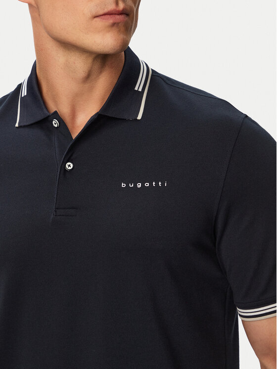 Bugatti Bugatti Polo 8150-15031E Azul marino Regular Fit