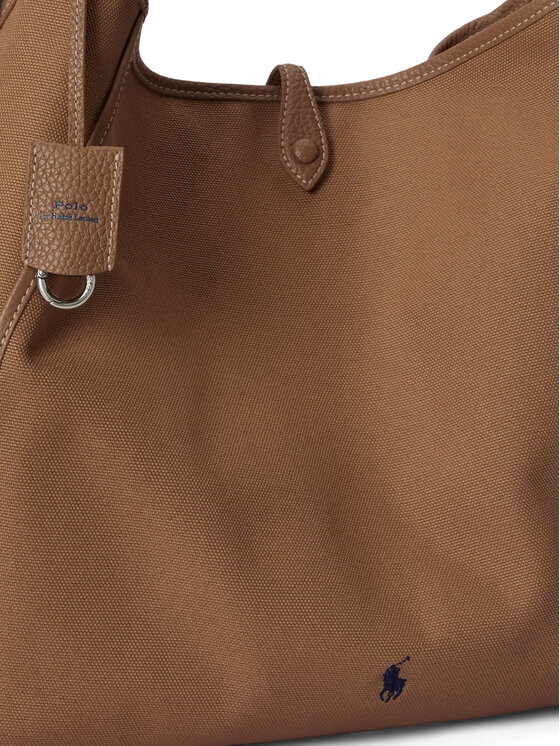 Polo Ralph Lauren Дамска чанта Polo Ralph Lauren 428P14303001 Кафяв